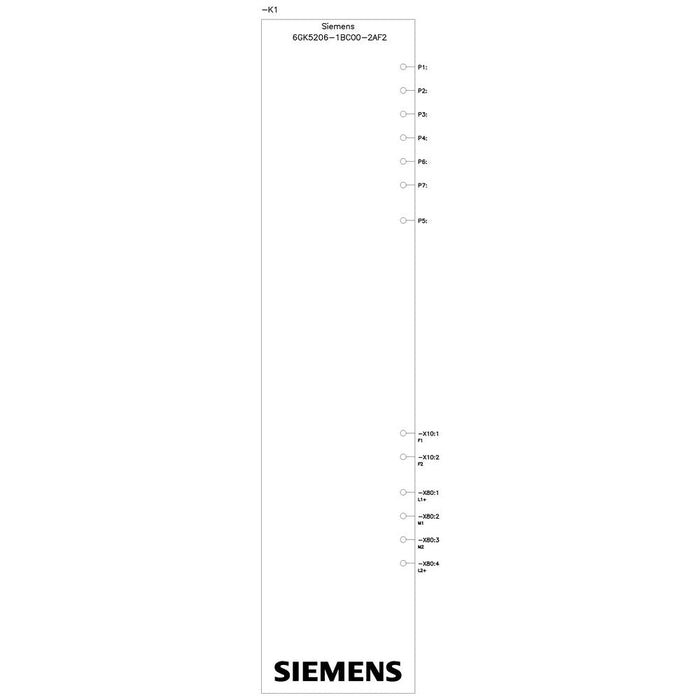 Siemens 6gk5206-1bc00-2af2 Industrial Ethernet Switch 10 - Switch - Fibra Óptica (Lwl)