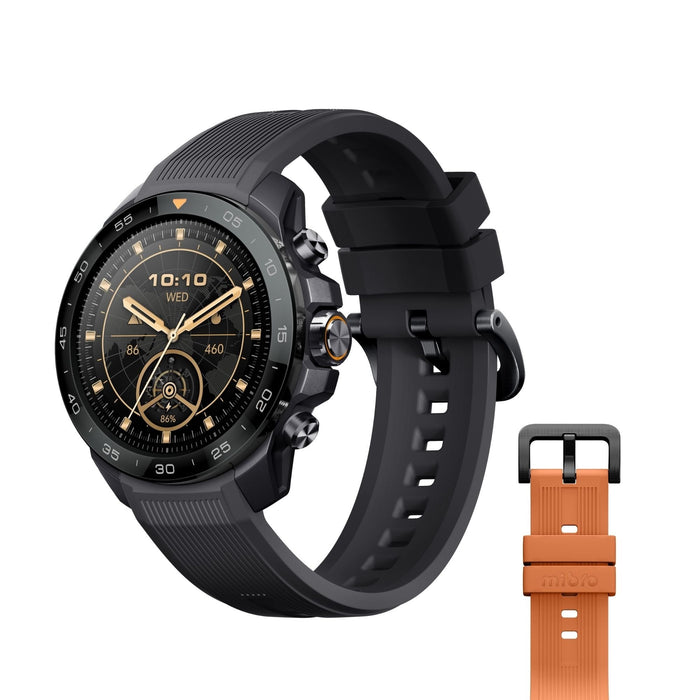 Smartwatch Mibro Gs Explorer S Smartwatch - 1,32" Amoled · 10atm · Bt. 5.3 · Bat. 460mah · Gps · Negro · Correa Extra