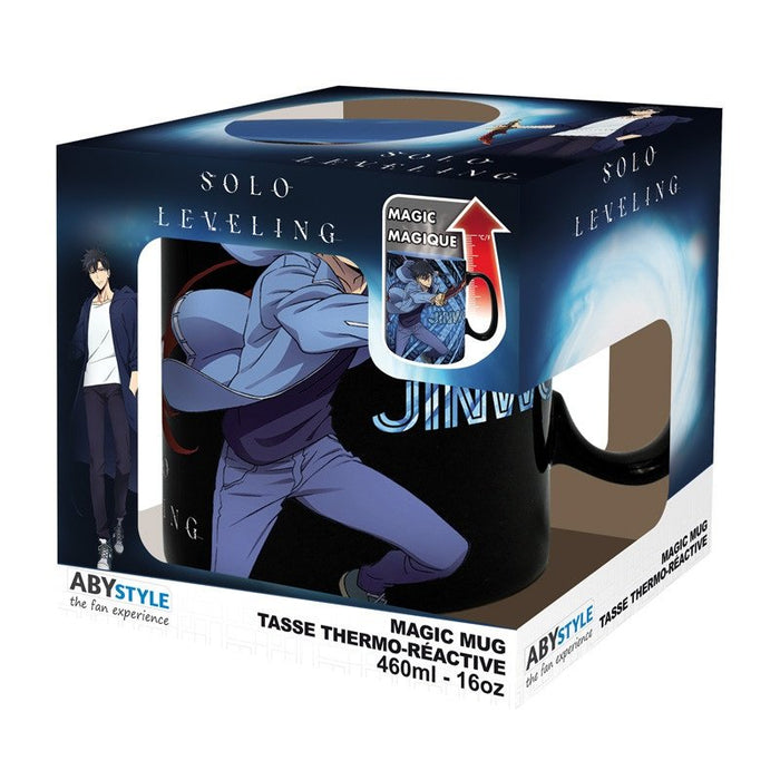 Taza Termocolora Solo Leveling Jinwoo E Igris