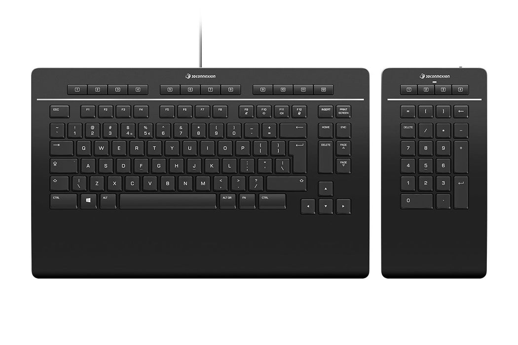 EAN 4260016341221 - 3Dconnexion Keyboard Pro with Numpad teclado Oficina USB Negro imagen 1