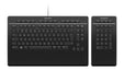 EAN 4260016341238 - 3Dconnexion Keyboard Pro with Numpad teclado Oficina USB + RF Wireless + Bluetooth QWERTY Nórdico Negro imagen 1