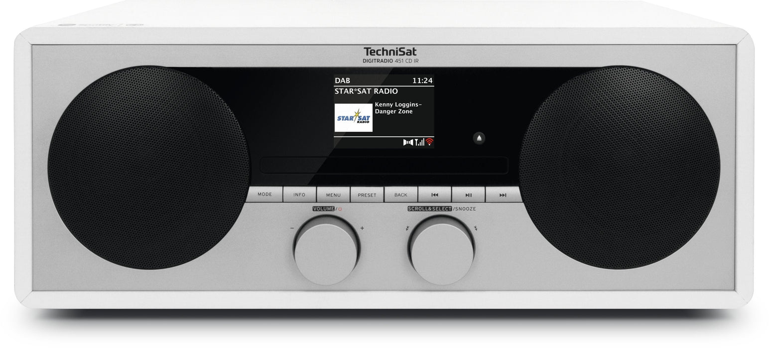 Technisat Digitradio 451 Cd Ir White