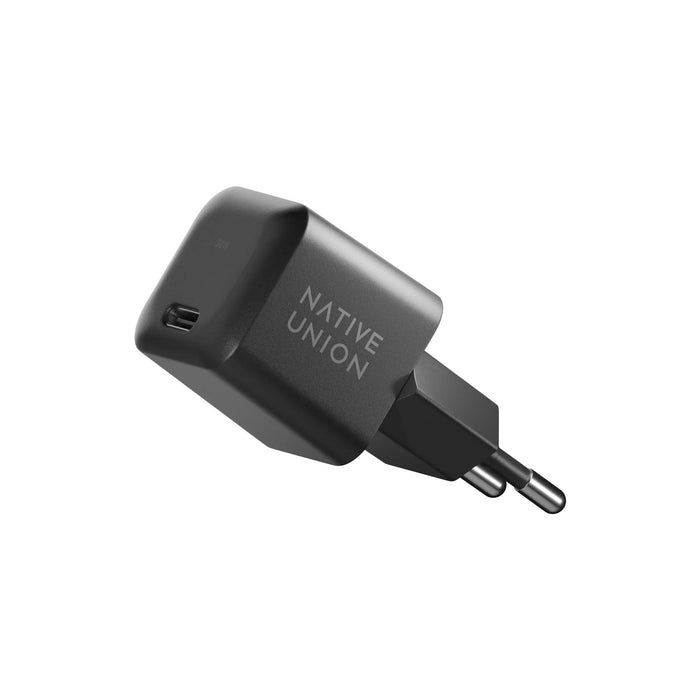 Native Union 30w Usb-C Fast Gan Charger Black + Usb-C Cable Cos.