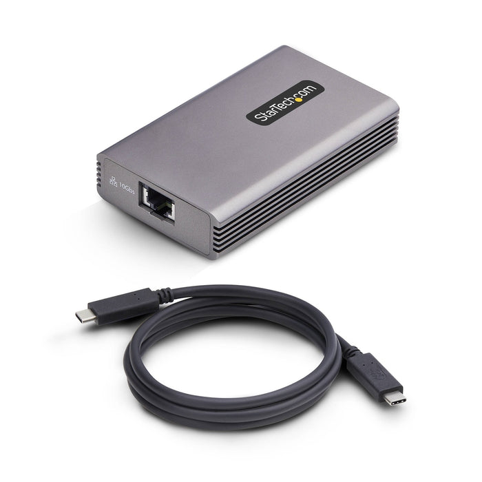 Startech Adaptador De Red Usb4 / Thunderbolt 5 1/2.5/5/10gbase-T X 1 Gris Conforme A La Taa