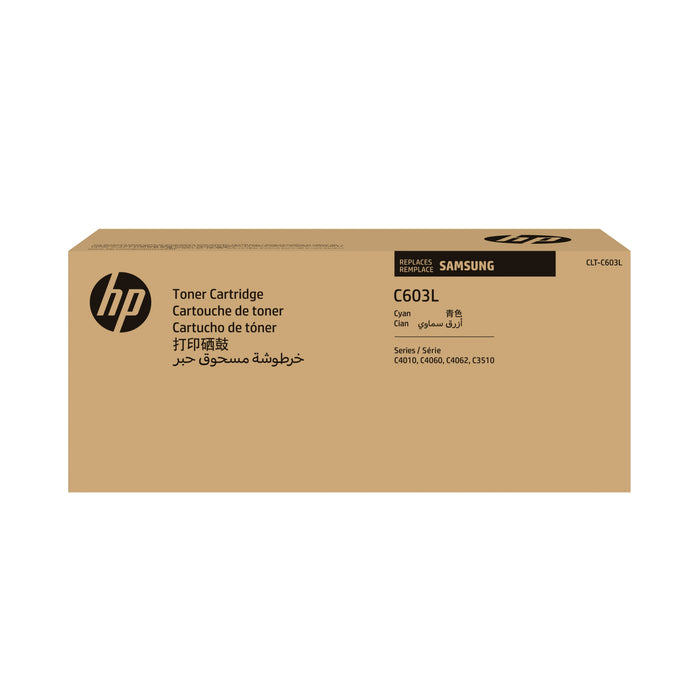 EAN 0191628452224 - Samsung CLT-C603L High-Yield Cyan Original Toner Cartridge cartucho de tóner 1 pieza(s) imagen 1