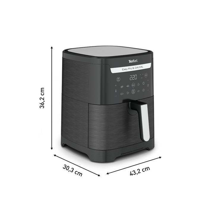 Tefal Ey8018 Easy Fry & Grill Xxl Heiáluftfritteuse Schw