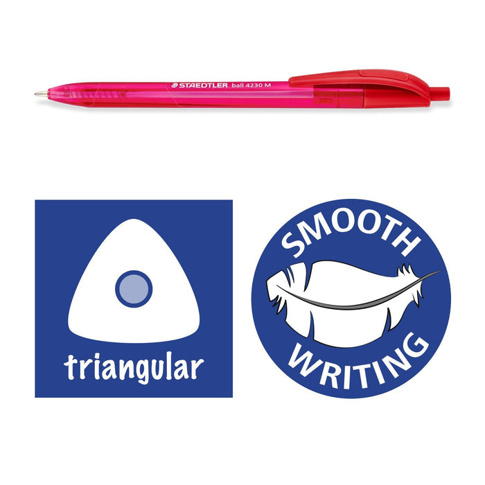EAN 4007817101391 - Staedtler ball 4230 M Rojo 1 pieza(s) imagen 4