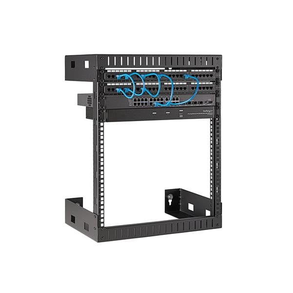 Armario Rack Abierto De Pared  Rack 12u 12in Profundo