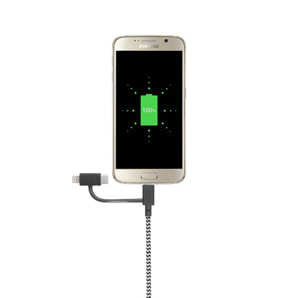 EAN 4895200436362 - Native Union Belt cable USB USB 2.0 2 m USB A USB C/Micro-USB B/Lightning Negro, Blanco imagen 6