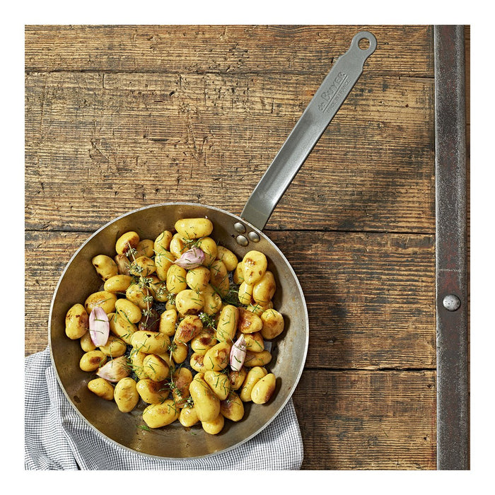 De Buyer Carbone Plus Lyonnaise Frying Pan, 20cm