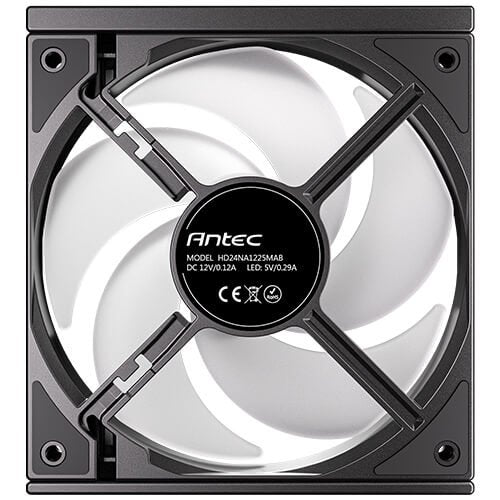 EAN 0761345400480 - Antec 0-761345-40048-0 sistema de refrigeración para ordenador Carcasa del ordenador Ventilador 12 cm Neg imagen 4