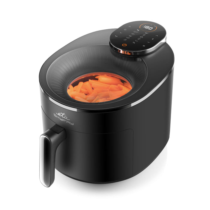 EAN 8590393414000 - Eta Skyfry Sencillo 5 L Independiente 1500 W Freidora de aire caliente Negro imagen 2