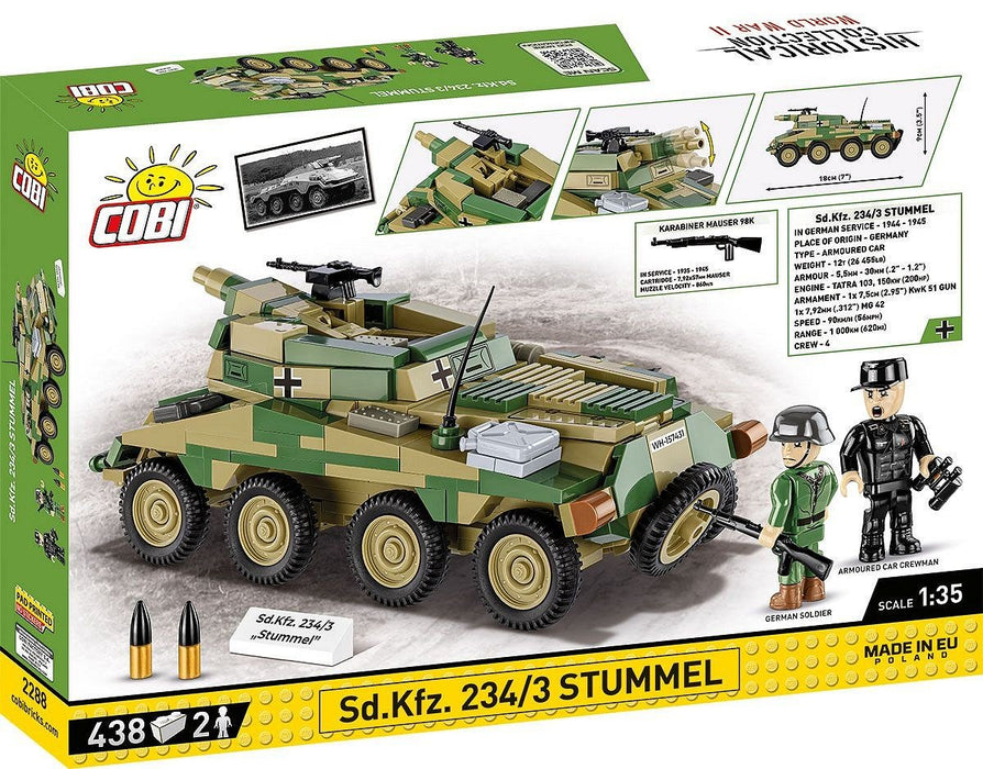 EAN 5902251022884 - COBI Sd.Kfz. 234/3 Stummel imagen 11