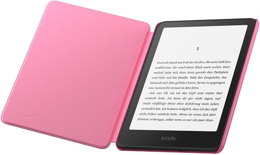 Amazon Kindle Paperwhite 2024 Fabric Funda - Raspberry