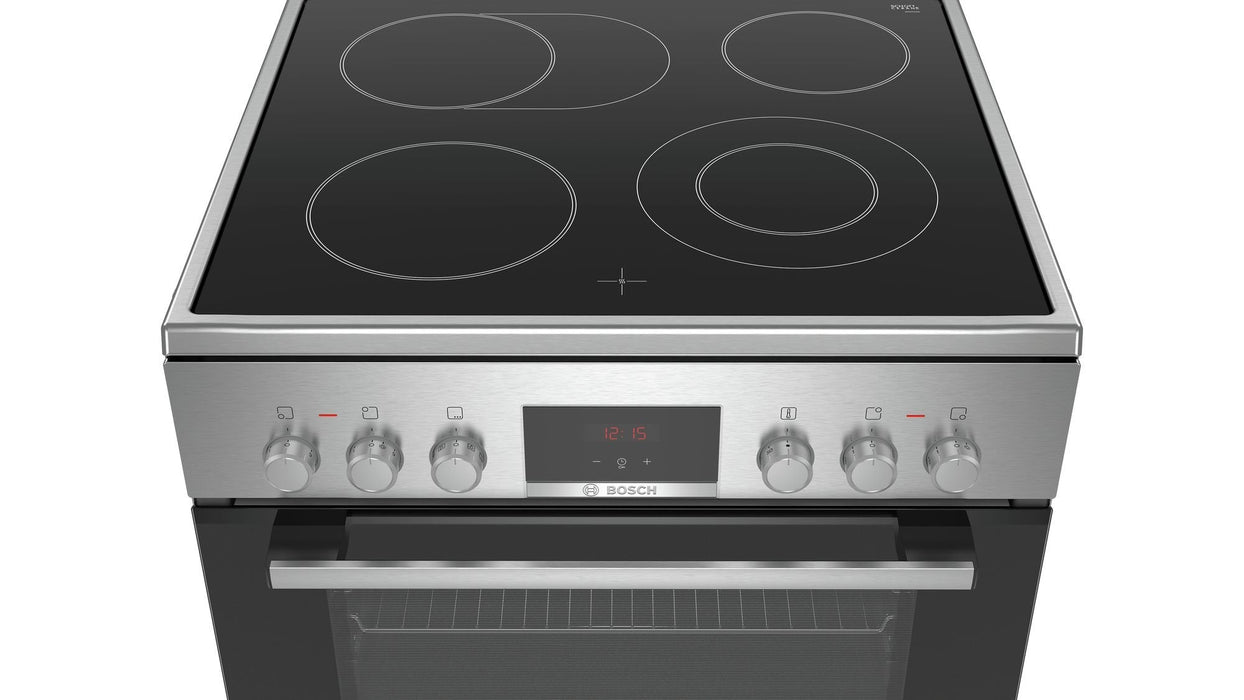 Bosch Hogar Serie Hkr39c250  4, Juego De Estufa De Acero Inoxidable Hkr39c250