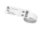 EAN 5715063321997 - Zebra 10035439K muñequera Blanco Pulsera de hospital imagen 1
