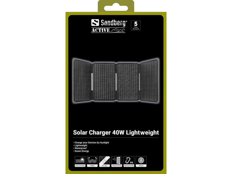 EAN 5705730421204 - Sandberg 421-20 placa solar 40 W Silicio monocristalino imagen 6
