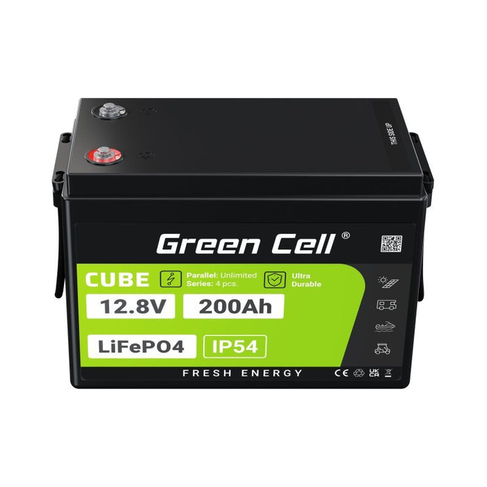 EAN 5904326374812 - Green Cell LFPGC12V200AH batería para sistema ups Fosfato de hierro-litio (LiFePo4) 12,8 V 200 Ah imagen 13