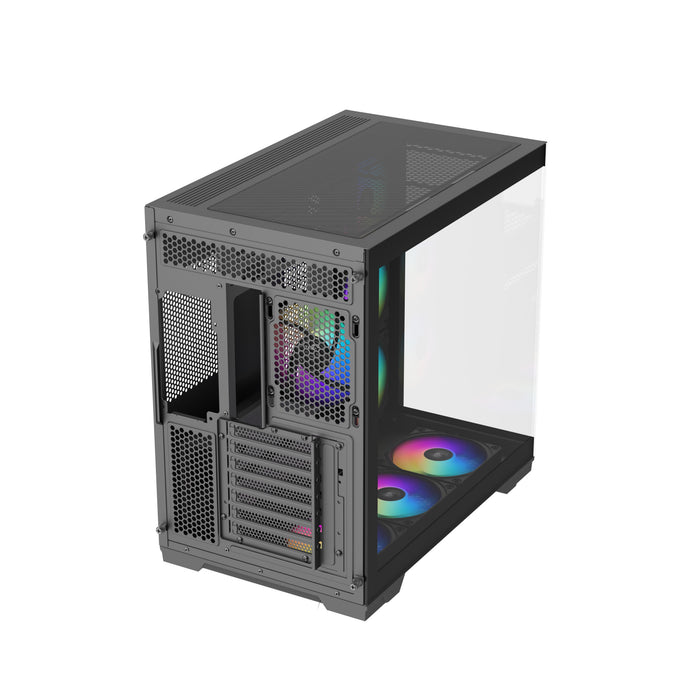 Sama V52 Atx Mid-Tower Atx Pc Case Black Retail