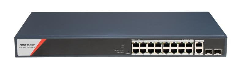 EAN 6942160406824 - Hikvision DS-3E1520HP-SI-16P2T2F switch Gestionado Gigabit Ethernet (10/100/1000) Energía sobre Ethernet  imagen 1