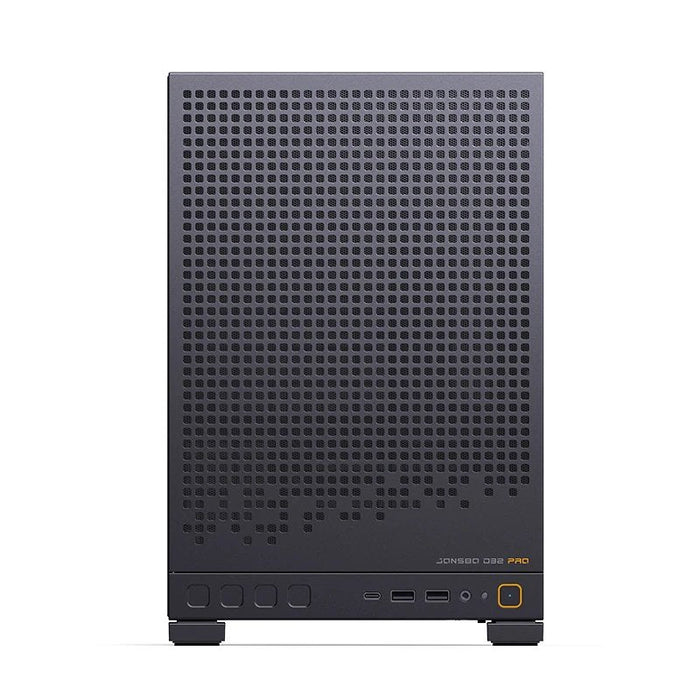 Jonsbo D32 Pro Negro Pc-Gehäuse, Mini-Gehäuse, Matx, Tempered Glass - Schwarz