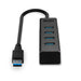EAN 4002888433242 - Lindy 43324 hub de interfaz USB 3.2 Gen 1 (3.1 Gen 1) Type-A 5000 Mbit/s Negro imagen 4