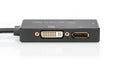 EAN 4016032433866 - Digitus AK-330403-002-S adaptador de cable de vídeo 0,2 m HDMI tipo A (Estándar) DVI-D Negro imagen 3