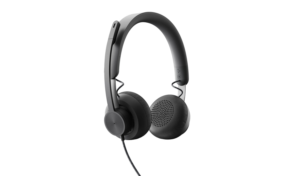 EAN 5099206090354 - Logitech 981-000875 auricular y casco Auriculares Alámbrico Diadema Llamadas/Música USB Tipo C Grafito imagen 4