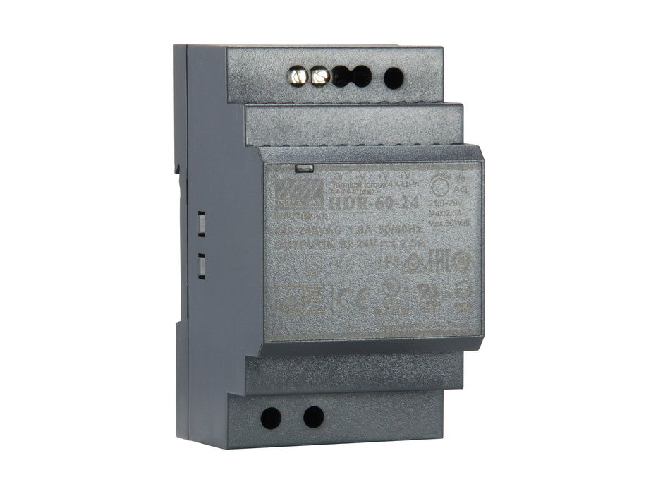 Levelone Indumrie Netzteil 24vdc 60w+Din-Schiene Negro