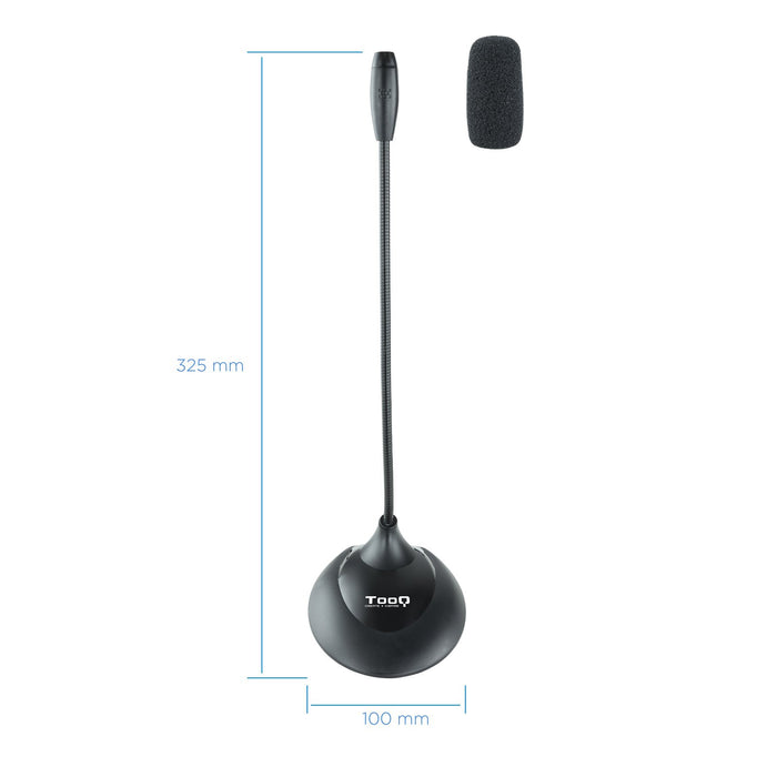 EAN 8433281009981 - TooQ TQMM-213 micrófono Negro Micrófono para ordenador portátil imagen 4