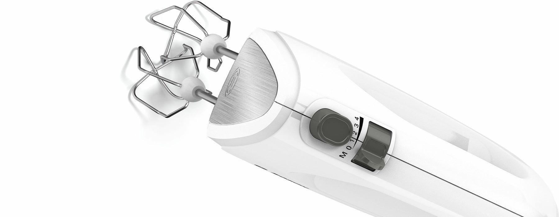 EAN 4242002945101 - Bosch MFQ24200 batidora Batidora de mano 400 W Acero pulido, Blanco imagen 3