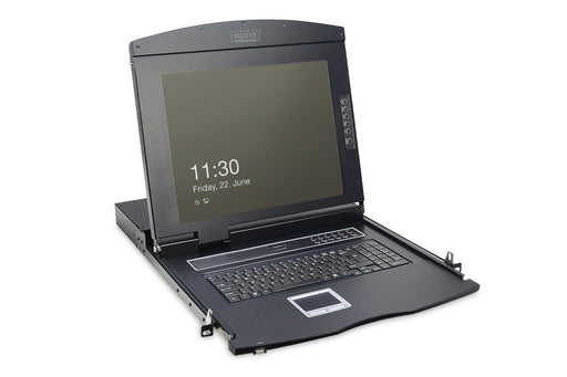 EAN 4016032449478 - Digitus DS-72210-2FR consola de rack 43,2 cm (17") 1280 x 1024 Pixeles Negro 1U imagen 1