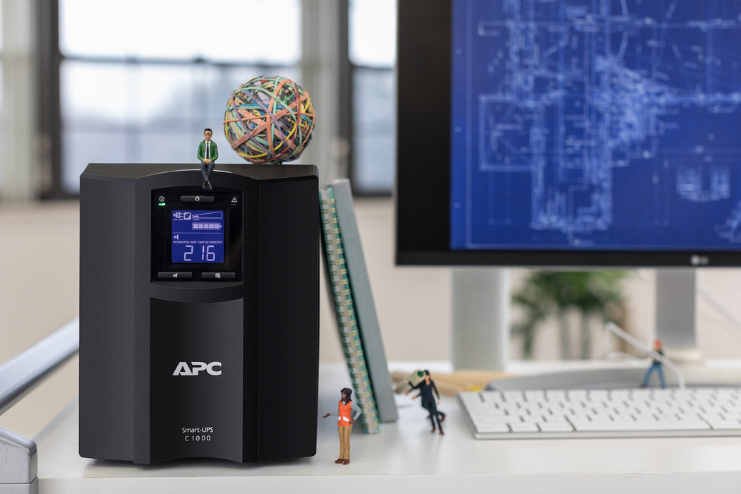 Apc Sistema De Alimentacion Ininterrumpida (Ups) Linea Interactiva 1000 Va 600 W 8 Salidas Ac