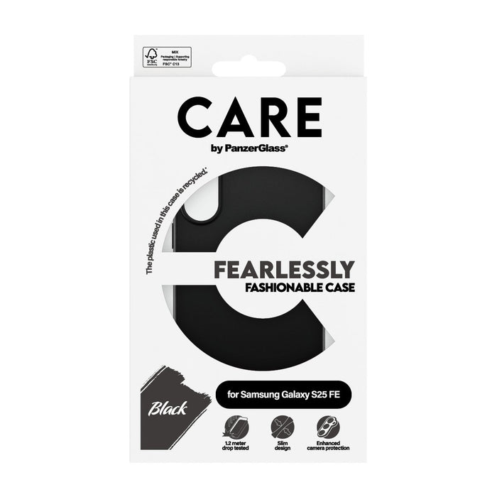 EAN 5715685031625 - PanzerGlass CARE™ by ® TPU Case Black Samsung Galaxy S25 FE 5G funda para teléfono móvil Negro imagen 3