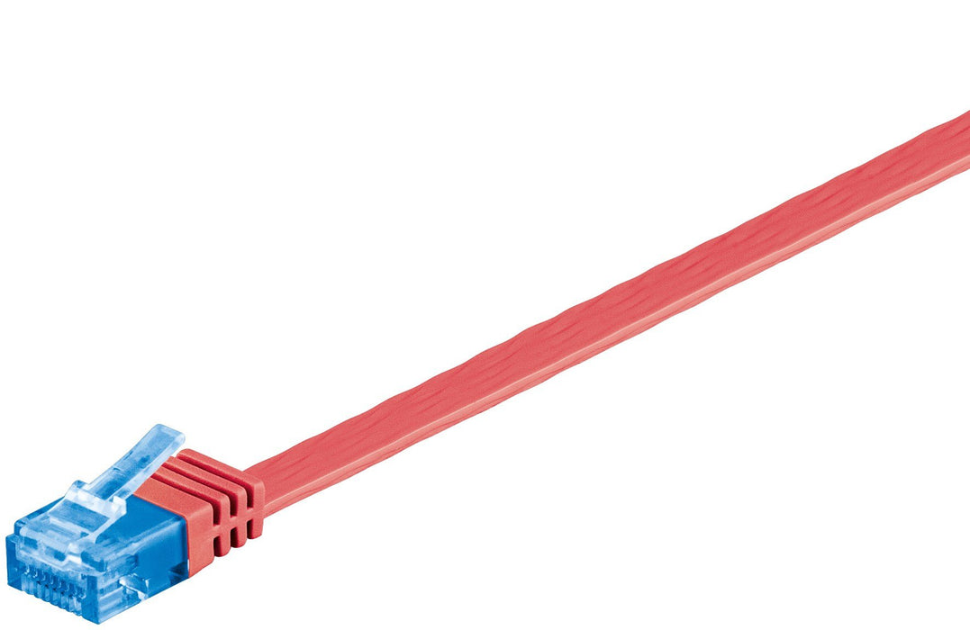 EAN 4040849963223 - Goobay CAT6a U/UTP 2m cable de red Rojo U/UTP (UTP) imagen 1