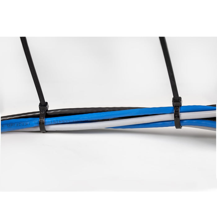 Startech Bridas 20cm - 4 Mm 94v-2/Ul, Paquete De 1000 - Negras