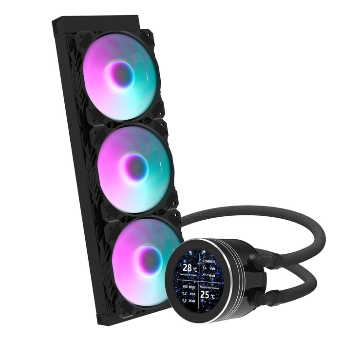 EAN 4711527004513 - darkFlash DW-DN360S-B-ES1 sistema de refrigeración para ordenador Carcasa del ordenador Sistema de refrig imagen 3