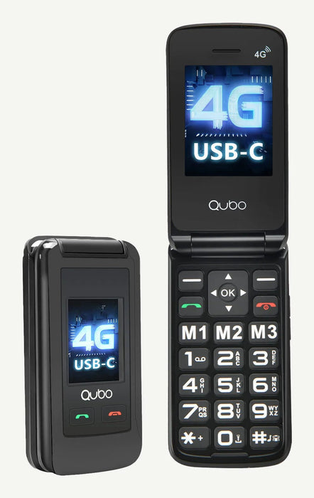 EAN 6944762701444 - Qubo X-247 4G teléfono móvil 7,11 cm (2.8") Negro imagen 1