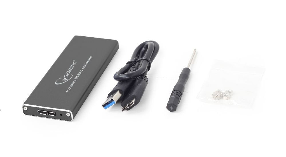 EAN 8716309100823 - Gembird EE2280-U3C-01 caja para disco duro externo Caja externa para unidad de estado sólido (SSD) Negro  imagen 3