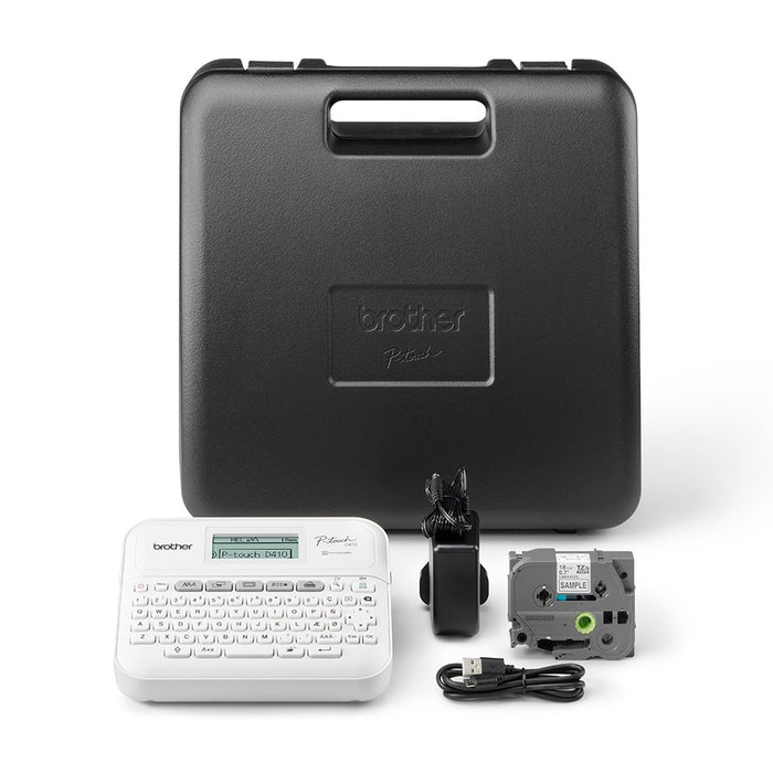 EAN 4977766823562 - Brother PT-D410VP impresora de etiquetas ZINK (Zero-Ink) 180 x 180 DPI Alámbrico TZe QWERTY imagen 10