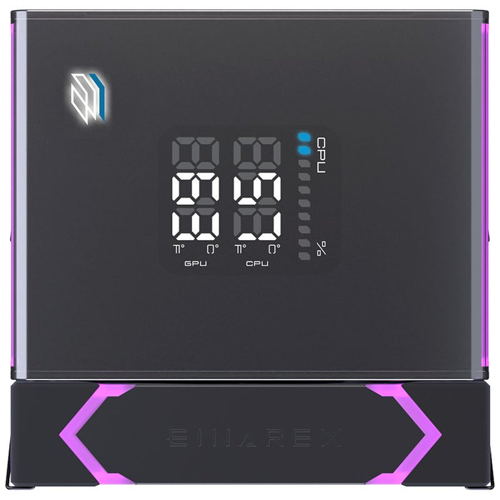 EAN 6977277369595 - Einarex EXAC-GL-300-R-B sistema de refrigeración para ordenador Procesador Refrigerador de aire 12 cm Neg imagen 12