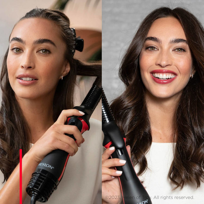 EAN 761318553335 - Revlon RVDR5333E Utensilio de peinado Herramienta de peinado con múltiples accesorios Caliente Negro, Rojo imagen 3