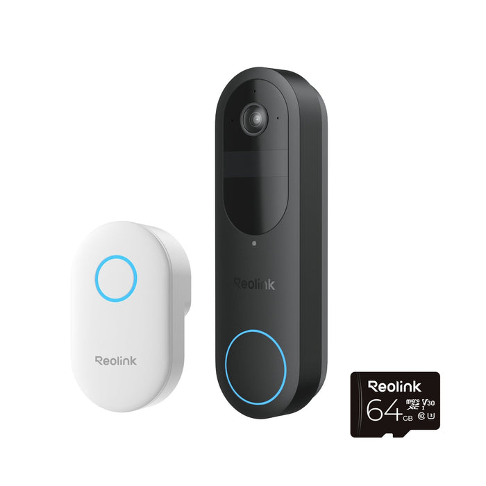 EAN 6976930223236 - Reolink D340B w/ Chime + 64GB SD sistema de intercomunicación de video 4 MP Negro imagen 1