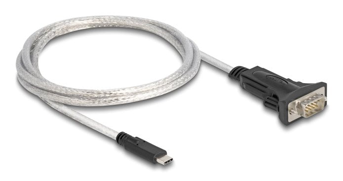 Delock Adapter Usb Type-C Zu 1 X Seriell Rs-422 485 Stecker Mit 6 Pin Terminalblock 5 V 1 M