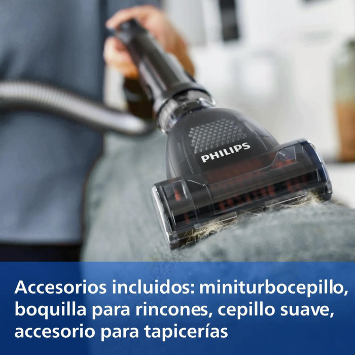 EAN 8720389038303 - Philips 6000 series XD6142/12 aspiradora 4 L Aspiradora cilíndrica Secar 900 W Bolsa para el polvo imagen 26