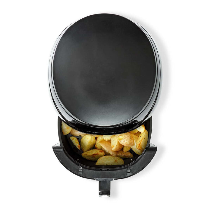 EAN 5412810335350 - Nedis KAAF240EBK freidora Sencillo 4,6 L Independiente 1500 W Freidora de aire caliente Negro imagen 14