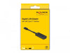 EAN 4043619662463 - DeLOCK 66246 cambiador de género para cable RJ-45 USB C Negro imagen 2