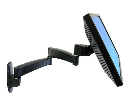 EAN 0698833010619 - Ergotron 200 Series Wall Mount Arm, 2 Extensions 61 cm (24") Pared Negro imagen 1
