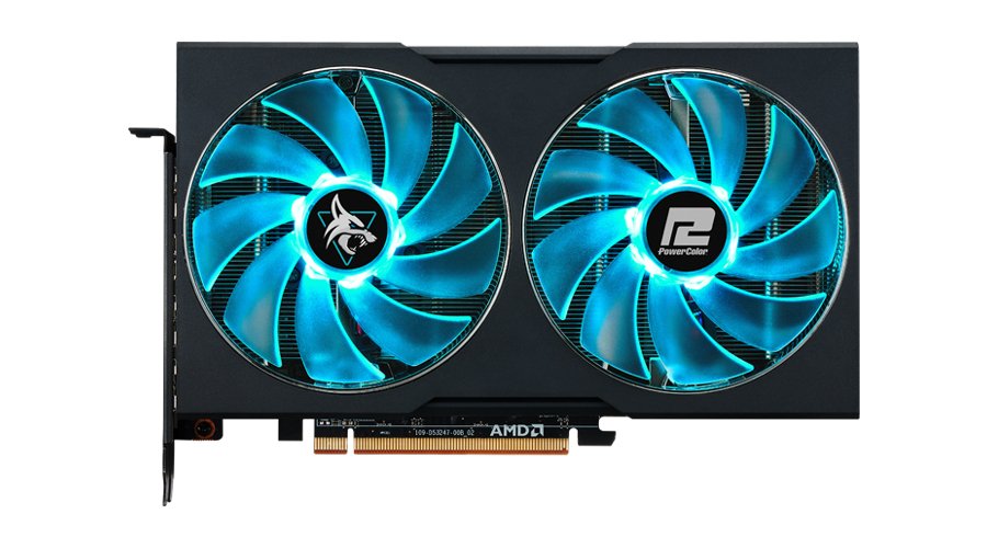 EAN 4713436174790 - PowerColor Hellhound RX 7600 8G-L/OC AMD Radeon RX 7600 8 GB GDDR6 imagen 1