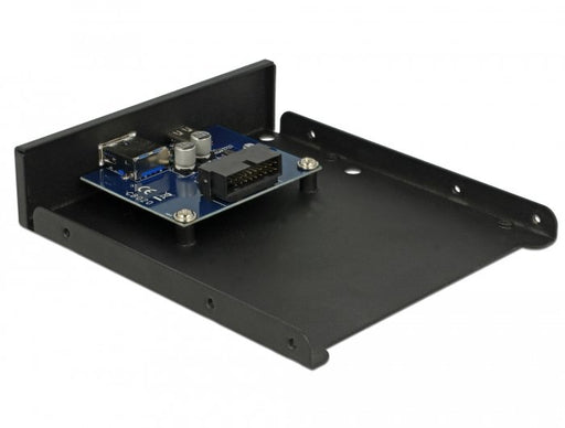 EAN 4043619639625 - DeLOCK 63962 panel bahía disco duro 8,89 cm (3.5") E / S de los puertos del panel Negro imagen 2